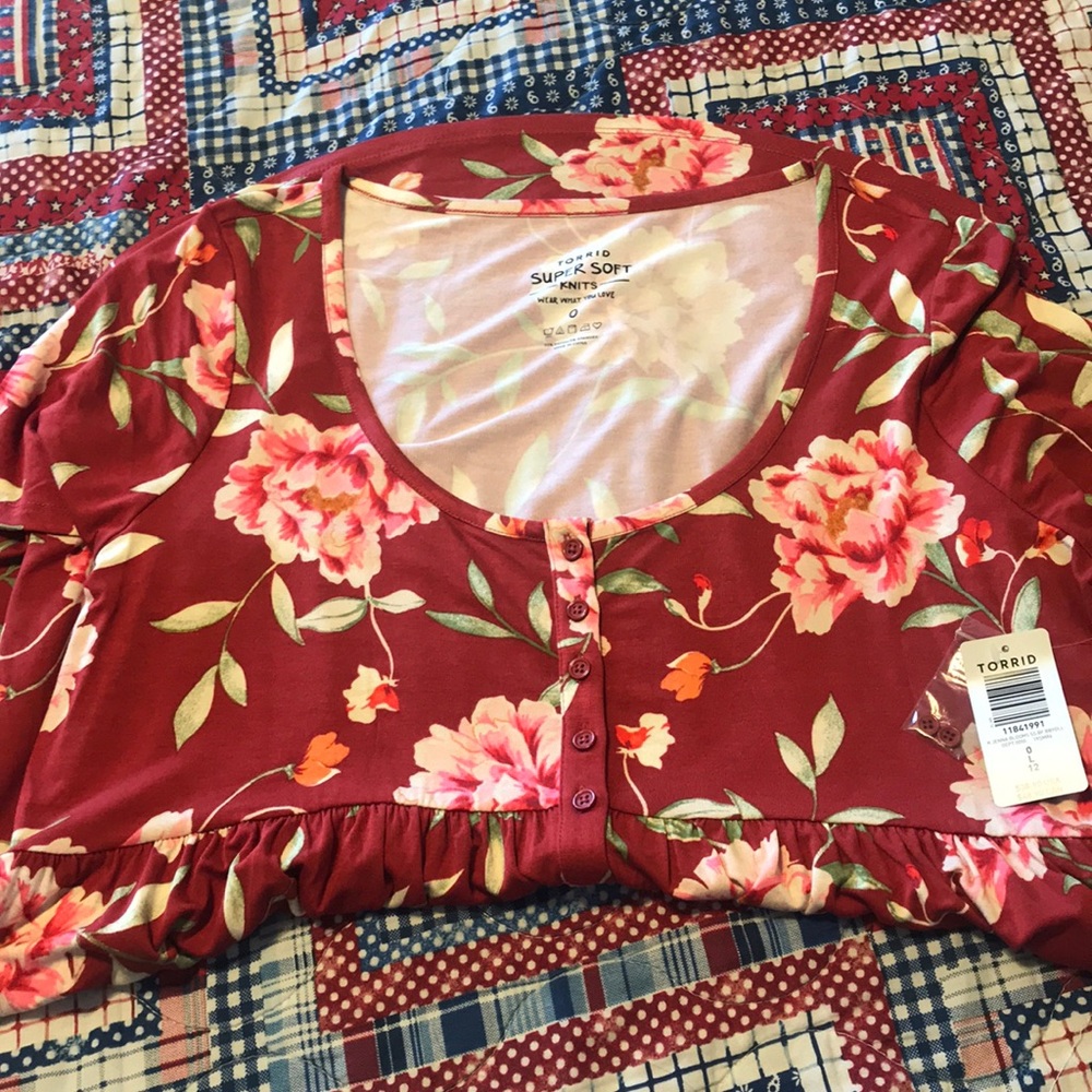 Torrid Baby Doll Shirt🌺